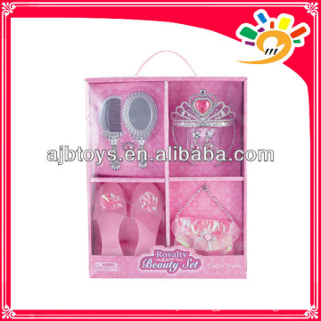 Girl set toy,Decoration make up set, shoes toys,crown toy,mirror toy,comb toy&handbag